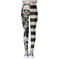 thumbnail image 1 of Gibobby Leggings deportivos Mujer Mallas con estampado para Halloween para mujer, mallas paraportivas con Control de yoga para mujer, mallas para talle（Gris， L), 1 of 4