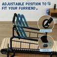 thumbnail image 2 of Jocisland Dog Treadmill for Medium and Large Dogs with Pace Adjustable Brake, Indoor Slatmill for Dogs with Roller Wheels, up to 330 lbs, 2 of 8