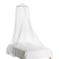 thumbnail image 2 of Htovila Universal White Dome Malla de mosquitera Red Instalación fácil Cama colgante Htovila Dosel de la cama, 2 of 7