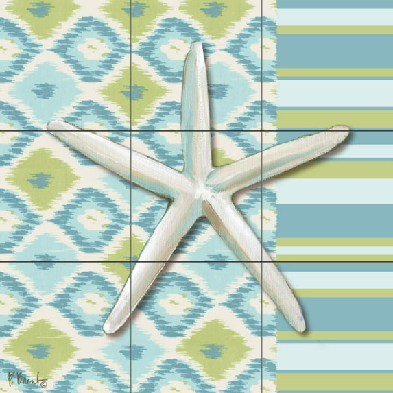 Tile Mural Bathroom Backsplash - Watercolors II-PB - by Paul Brent