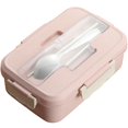 thumbnail image 3 of Nomeni Lunch Bag Microwave Straw Bento Lunch Box Spoon Food Storage Container+Chopsticks, 3 of 3