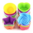 thumbnail image 1 of U Chef Moldes Para Hornear Muffins Moldes Silicón Cupcakes U Chef Cupcake.V2, 1 of 6