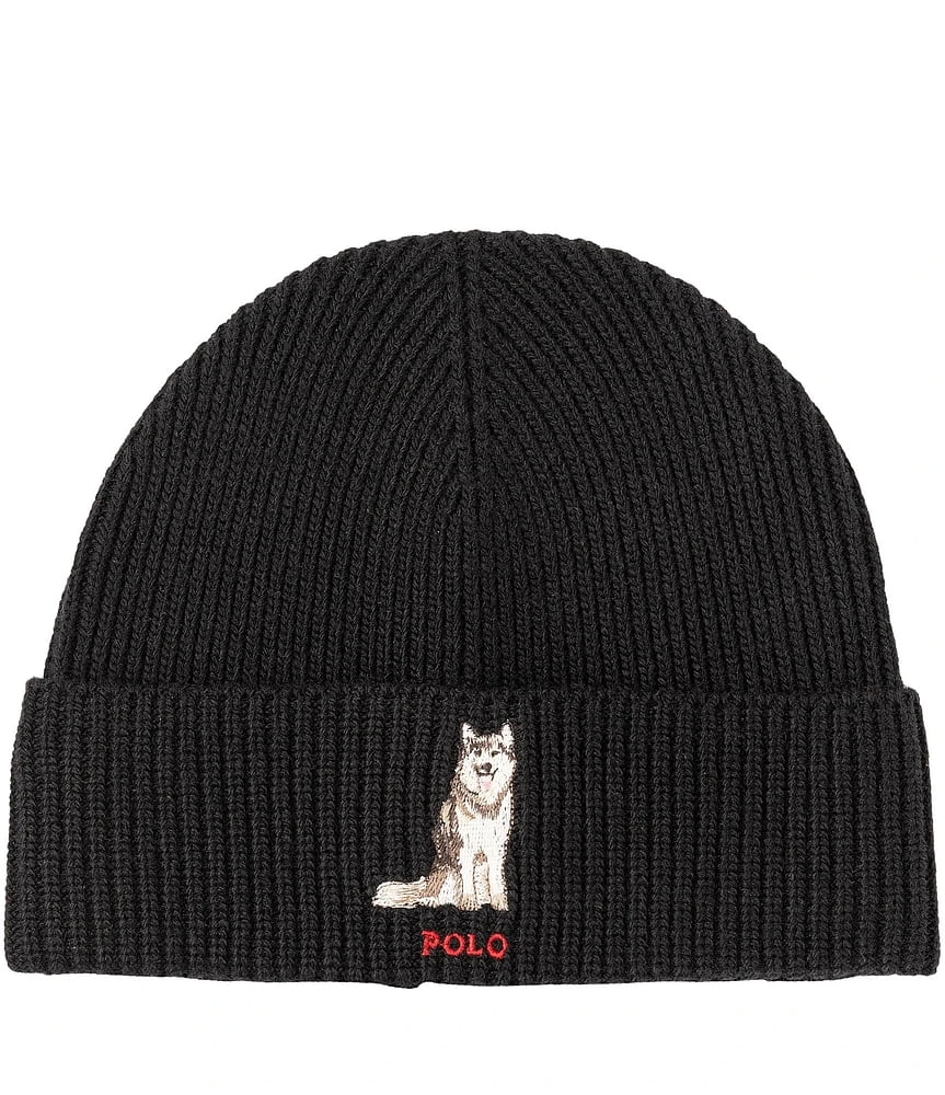 Polo Ralph Lauren Husky Dog Beanie - Walmart.com