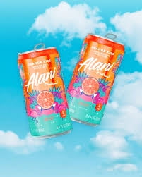 Alani Nu Energy Drink Orange Kiss Flavor 12 fl oz Cans, 8 Pack Low Calorie Sugar Free Energy Beverage