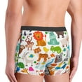 thumbnail image 3 of Goofa Animals Printed Men's Boxer Briefs Underwear, Moisture-Wicking Underwear, Trunk,Soft and Breathable Cotton Underwear-X-Large, 3 of 9