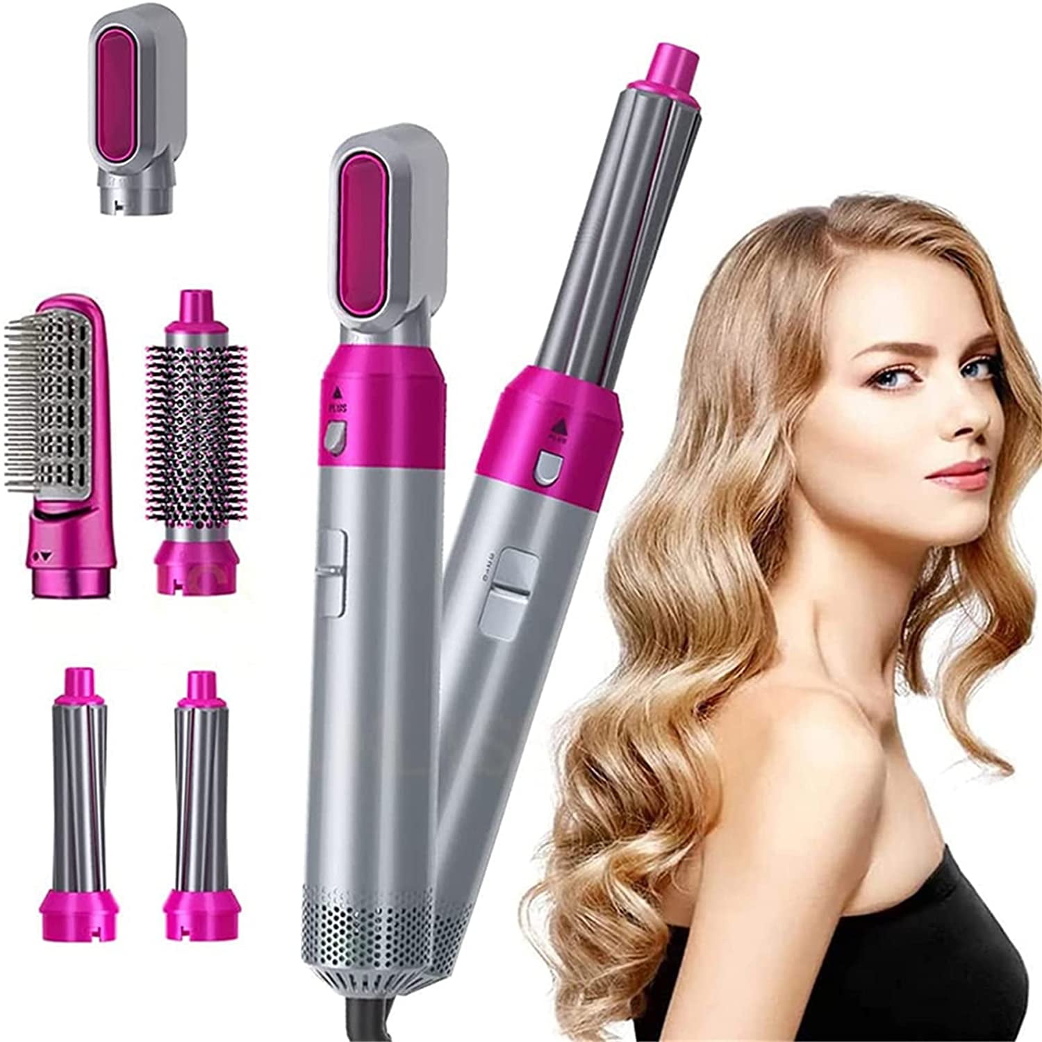 Secadora Blower Para Pelo Elecsop 5-en-1 Secador De Cabello Blower
