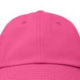 thumbnail image 2 of DALIX Toddler Hats for Girls Baseball Cap Kids Hat Infant Girl Caps Hot Pink, 2 of 6