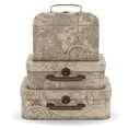thumbnail image 1 of Set de 3 cajas de almacenamiento decorativas Soul & Lane para decoración de viaje, 1 of 1