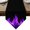 Purple, variant on Abstract Green Flame Table Runner Linen Burlap Table Runner 36 Inches Small Flickering Fire Pattern Black Dresser Scarves for Kitchen Island Coffee Dining Room Party Wedding Holiday Decor 13"x36"