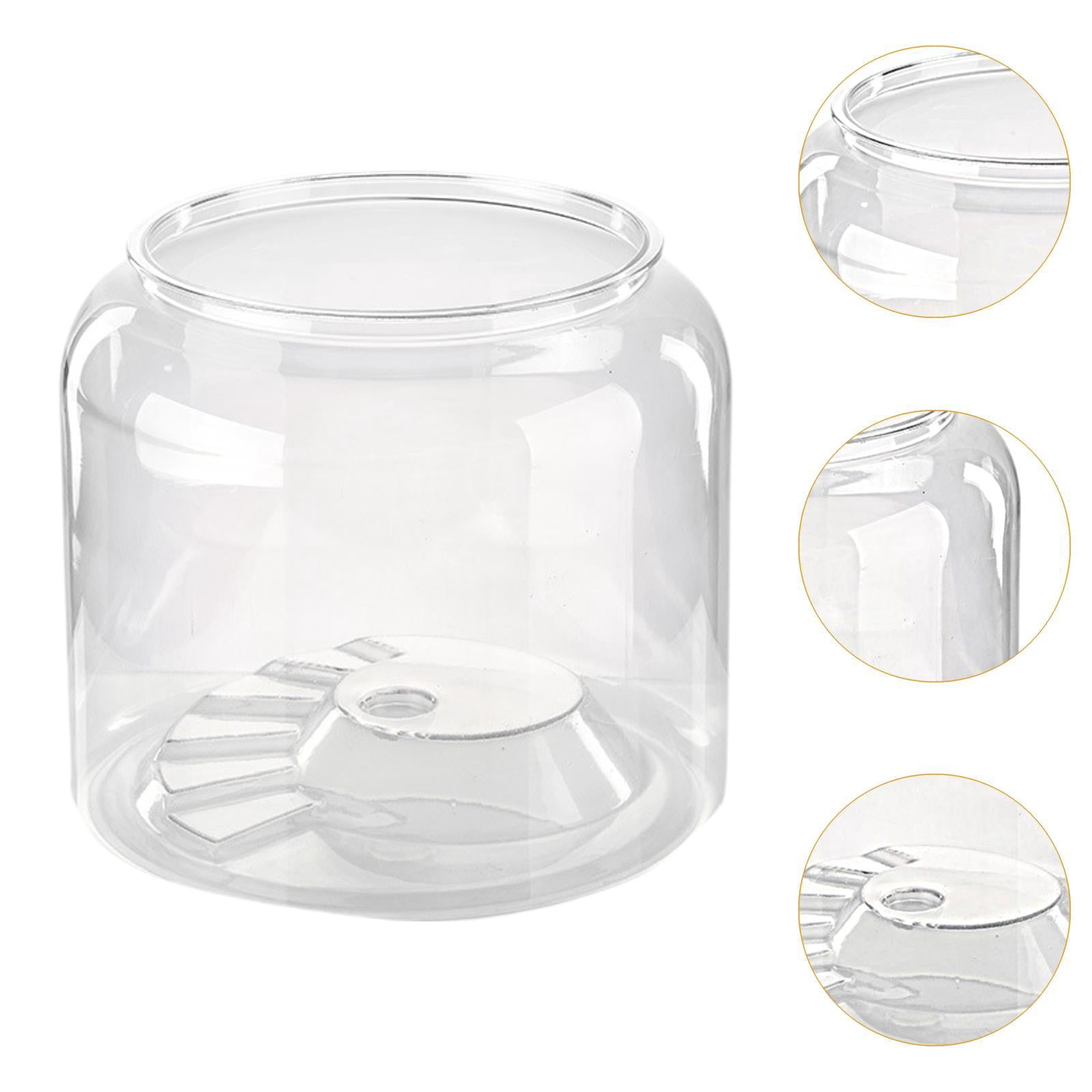 balikha Turtle Container Desk Versatile Step Terrarium for Dorm Farmhouse Restaurant XL without lid