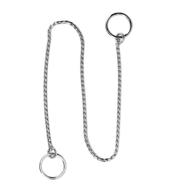 Pet Metal Snake Chain, Dog P Chain Strong For Walking Training For Dog