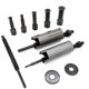 thumbnail image 1 of Universal Motorcycle Inner Bearing Puller Kit 9-23mm, 8 Pieces Bearing Puller Kit Clutch Tool Inner Slide Hammer Removal Kit for All Motorcycles, 1 of 4