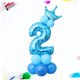 thumbnail image 3 of unbranded Conjunto De Globos De Aluminio Azul Con Y Accesorios Para Eventos, 3 of 8