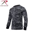 thumbnail image 1 of Rothco Long Sleeve T-Shirt - Black Camo, 1 of 2