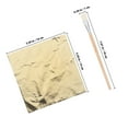 thumbnail image 2 of OULII Back to School 1 Set Imitation Metallic Decorating Gold Foil for Resin DIY Crafts, 2 of 6