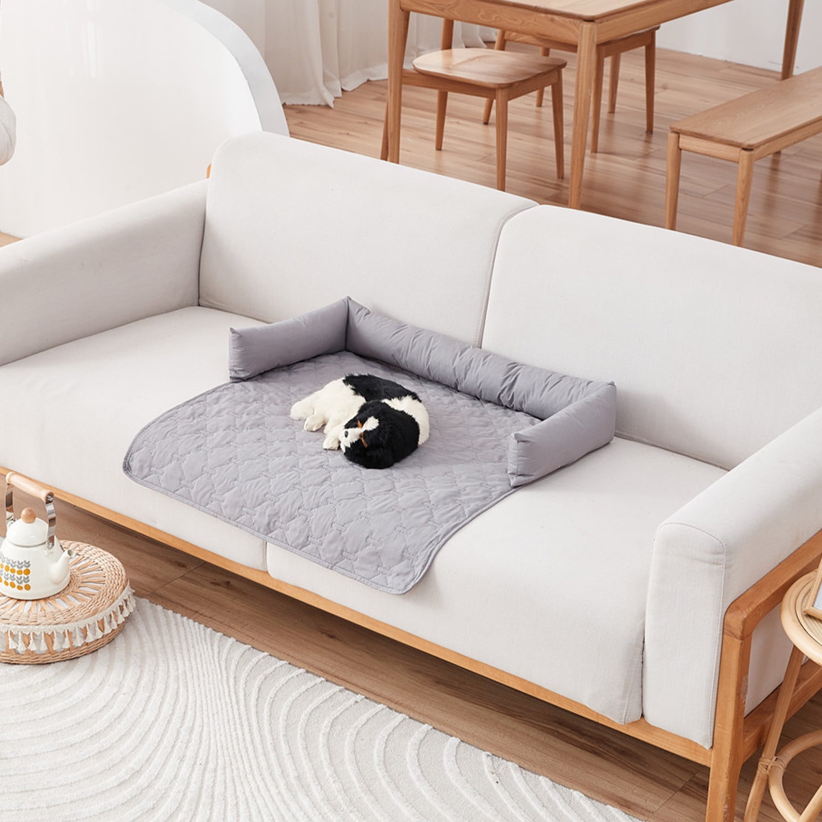 Vadktai Waterproof Dog Blanket, 30x30 inches Small Pet Couch Covers for Sofa, Chair Bed Furniture Protector from Dogs Washable and Reversible