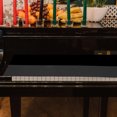 thumbnail image 5 of ORDDIART Housse de Clavier de Piano 1Ensemble en Gris Foncé pour Pianos Électriques avec Fonction de Protection, 5 of 5