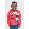 thumbnail image 2 of Disney Mickey Mouse Fleece Zip Up Hoodie Toddler to Big Kid, 2 of 5