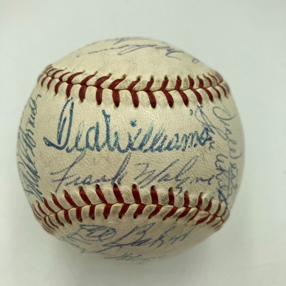 Collectible 1959 Boston Red Sox Team Signed Official American League Baseball