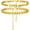 01. 2Pcs Style A-Gold, variant on 2Pcs/3Pcs Ankle Bracelets for Women, Stainless Steel Cuban Link/Figaro/Rope/Heart Chain Anklets Sets,Waterproof Layered Anklets Adjustable 8.5"-10.5"