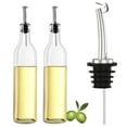 thumbnail image 4 of Mightlink 4Pcs Wine Pourers Multi-purpose Reusable Leakproof Food Grade Easy Clean Liquor Pouring Device with Cap Oil Spout Liquor Bottle Pourers Bar Accessories, 4 of 7