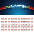 thumbnail image 4 of Terminal De Empalme ANGGREK 32A 50 Piezas Conector De Conductor De Cable 4KV, 4 of 8