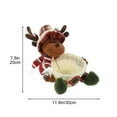 thumbnail image 3 of Christmas Reindeer Candy Basket Fruit Basket Decoration Desktop Ornament - Charming Basket for Christmas, Great for Displaying Treats, 3 of 6