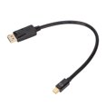 thumbnail image 4 of Mini DisplayPort To DisplayPort Cable, 3D Transmission Mini DP Male To DP Cable  For Laptop For Desktop, 4 of 8