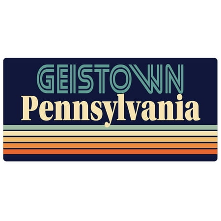 

Geistown Pennsylvania 5 x 2.5-Inch Fridge Magnet Retro Design