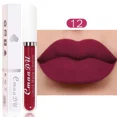 thumbnail image 3 of 18 Color Nude Brown Lips Tint Mud Makeup Latte Coffee Lip Glaze Cosmetics Matte Velvet Lip Gloss Waterproof Liquid Lipstick, 3 of 5