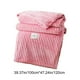thumbnail image 3 of Manta de franela fina de verano rosa, 3 of 8