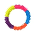 thumbnail image 7 of SPRING PARK Pet Molar Bite Toy Dog Puppy Squeaky Chew Toys Tooth Cleaning Round Ring Circle Shape, 7 of 7