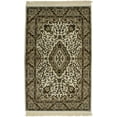 thumbnail image 1 of Cream Floral Kirman 3X4 Oriental Rug, 1 of 11