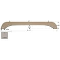 thumbnail image 2 of Icon 12373 Tandem Axle Fender Skirt FS2373 for Sunnybrook - Tan, 2 of 2