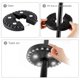 thumbnail image 3 of Cht 2001m 24+4led Outdoor Patio Umbrella Pole Light Garden Detachable Portable Camping Tent Lamp Emergency Light With Hook, 3 of 5