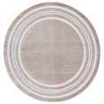thumbnail image 2 of Safavieh Cabana Henry Striped Indoor/Outdoor Area Rug, Beige/Ivory, 6'7" x 6'7" Round, 2 of 15