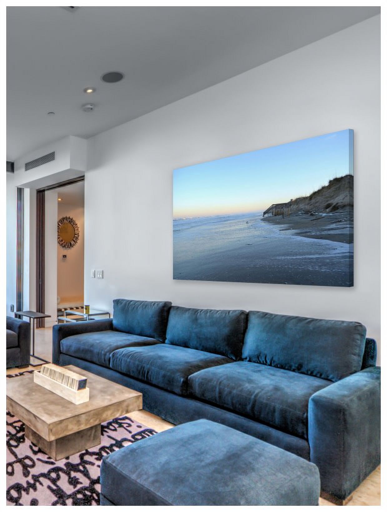 Marmont Hill "Sand Surf Sunshine" by Robert Dickinson Painting Print on Canvas