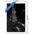 thumbnail image 3 of Michael Jordan - Black and White Wall Poster, 14.725" x 22.375", Framed, 3 of 3