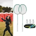 thumbnail image 6 of Badminton Rackets Set of 2 Badminton Racquet for Indoor Outdoor Sports, 6 of 8