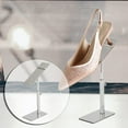 thumbnail image 4 of Zapatero De Altura Ajustable, Soporte De Exhibición Para Zapatos, Elevador De Zapatos, Estante Plateado Sunnimix estante del zapato de la tienda, 4 of 8