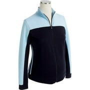 Maternity Color-Block Zip Jacket
