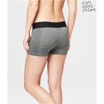 thumbnail image 2 of Pantalones cortos de compresión atléticos Aeropostale con Logo de goma para mujer gris mediano, 2 of 2