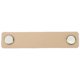 thumbnail image 4 of Tiradores de cajón de cuero PU anticolisión resistente al desgaste europeo exquisito moderno Simple manija del gabinete marrón claro, 4 of 5