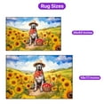 thumbnail image 5 of Vintage Great Dane Says Hello Mother's Day Summer Sunflower Field Indoor Rug Danes Dog Lover Gifts Carpet Living Bed Room Sofa Home Decor - 12005, 5 of 5
