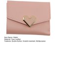 thumbnail image 5 of Short Wallet Hold The Card Fine Stitching Convenient Slim Simple Female Purse, 5 of 5