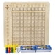 thumbnail image 1 of Juego de mesa de madera, juguetes educativos Montessori 9X9, juguetes de conteo para niños de 7 a 14 años JShteea El nuevo, 1 of 8