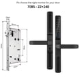 thumbnail image 2 of IP65 Waterproof Smart Door Lock Handle Ultra-thin Biometric Fingerprint Door Lock Free App Remote Control ,Easy Installation, 2 of 4