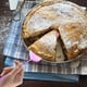 thumbnail image 4 of Pala para tarta de acero inoxidable | Espátula cortadora de pastel de acero inoxidable 410 pulida con espejo con borde dentado para postre de pizza en tarta de pizza | Incluye 1 cortador de mango, 4 of 9