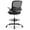 Black-Adjustable arm, variant on Atilioo Drafting Desk Chair, Ergonomic Home Office Chair with Lumbar Support, Flip-up Arms, Footrest, 360° Swivel, Height Adjustable, Gray