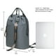 thumbnail image 2 of KAUKKO Cordón Deportes Mochila Gimnasio Yoga Bolsa Hombro Mochila para Hombres y Mujeres KAUKKO  KH02-Grey, 2 of 5